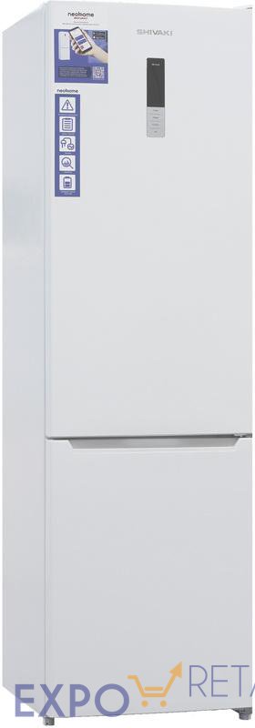 Двухкамерный холодильник SHIVAKI BMR-2016DNFW