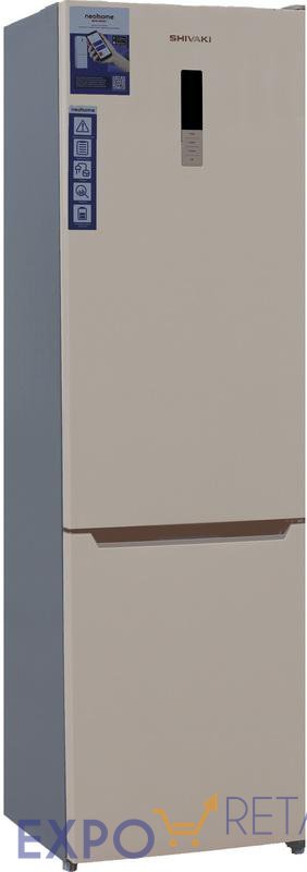 Двухкамерный холодильник SHIVAKI BMR-2016DNFBE
